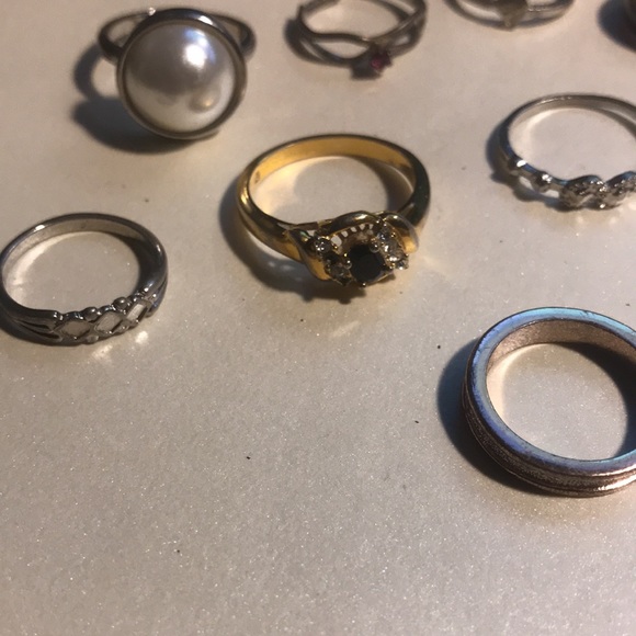 8x Vintage Ring Bundle Lot #1 - Picture 4 of 5